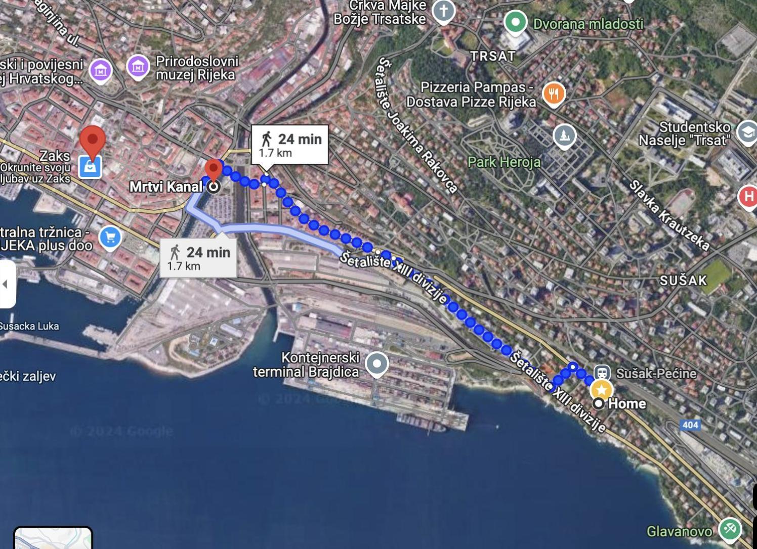 Rijeka Fiorino Apartment Eksteriør billede